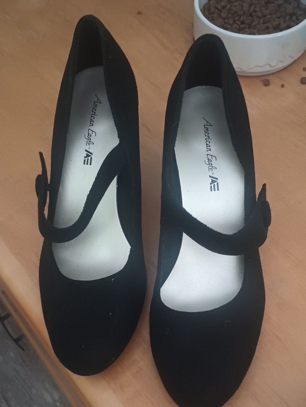 American Eagle Outfitters Black Mary Jane Pump Heels